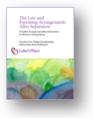 cover of The Law and Parenting Arrangements after Separation